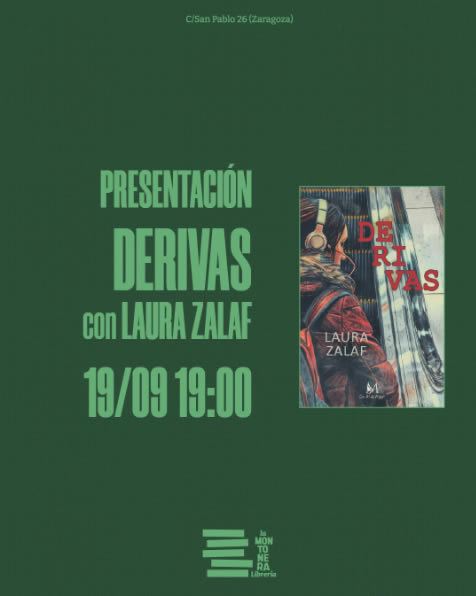 Laura Zalaf presenta 'Derivas'